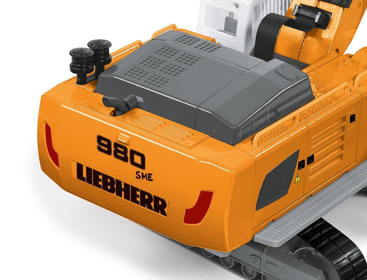 Машинка на радиоуправлении siku гусеничный экскаватор liebherr r980 sme,  1:32, 6740 6740 купить по низкой цене в интернет-магазине МаМаМа.РФ